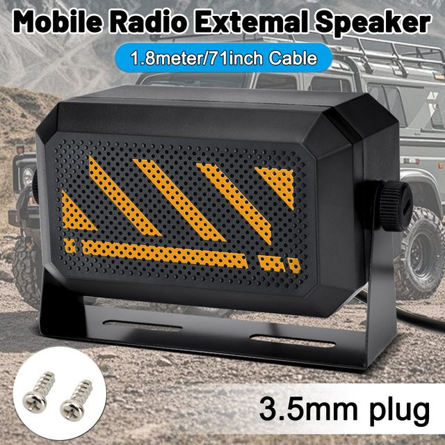 ABBREE KES-3 Plus Mobilfunkgerät mit externem Lautsprecher und 3,5-mm-Stecker in Schwarz - Bild 1