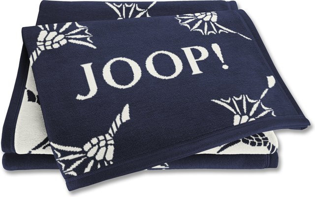 JOOP! Living Outdoor Decke FABRICS OUTDOOR CO in Blau mit Ornament-Muster, B/B/H: 170 x 125 x 1 cm - Bild 1