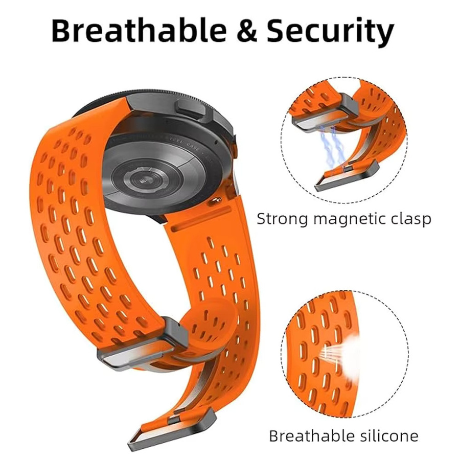 KILPILLS Uhrenarmband, Silikon, orange, Unisex - Bild 2