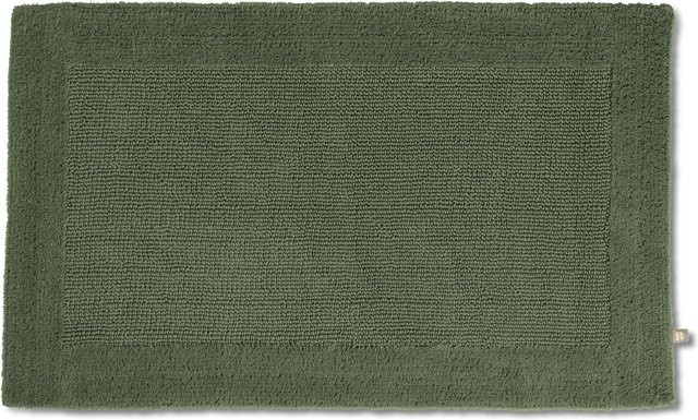 Badematte RHOMTUFT PRESTIGE aus Baumwolle in Grün, Breite: 60 cm, Tiefe: 100 cm - Bild 1