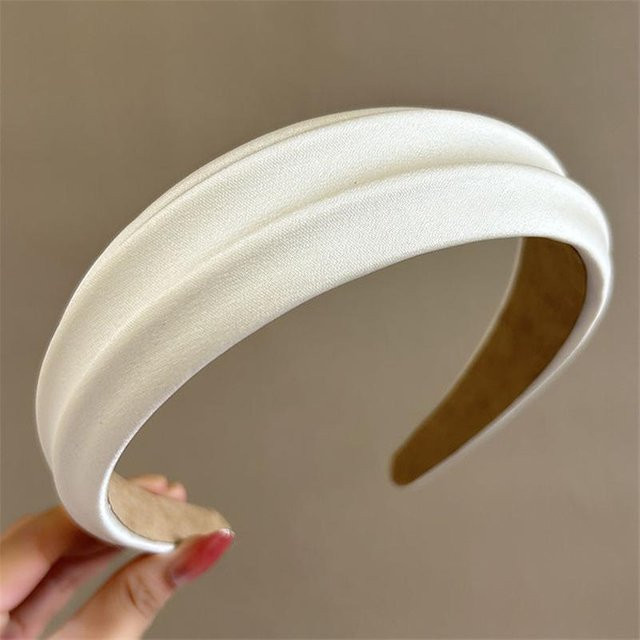 YULIN Kopfband, Satinstoff, creme, Damen - Bild 1