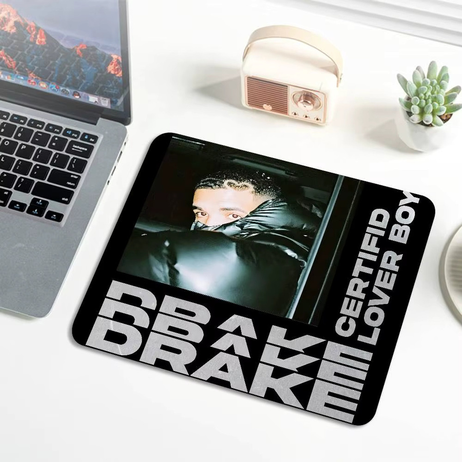 Singer D-Drake Hip-Hop-Mauspad in Multicolour als kreative Gaming-Tischunterlage - Bild 4