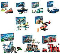 LEGO City Rettungsdienst Bundle, Konstruktionsspielzeug - Bild 1
