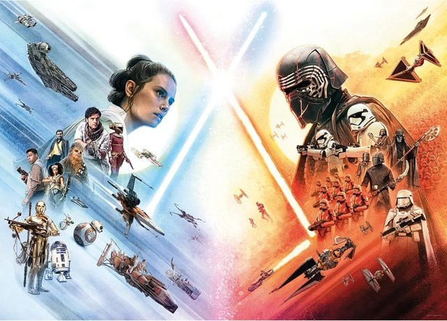 Komar Star Wars Wandbild Poster aus Qualitätsvlies, Multicolor, B: 70 cm, H: 50 cm - Bild 1