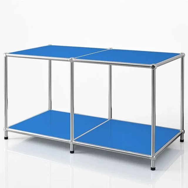 Floordirekt Metallregal Concept Epure MK-016 Sideboard in Blau, B/T/H: 78 x 40 x 46 cm - Bild 1
