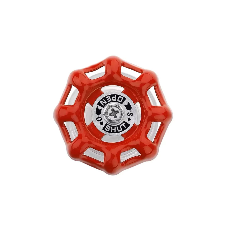 Magnetischer Telefonhalter in Wasserventil-Optik für MagSafe iPhone 12–16, faltbarer Desktop-Griffhalter und Ringfinger-Erweiterungsständer in Beige oder Rot - Bild 2