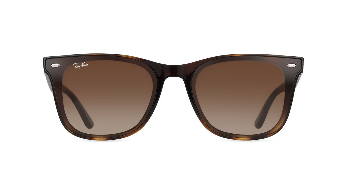 Ray-Ban RB4420 Sonnenbrille, Vollrand, Quadratisch, Kunststoff, Unisex, Braun - Bild 1