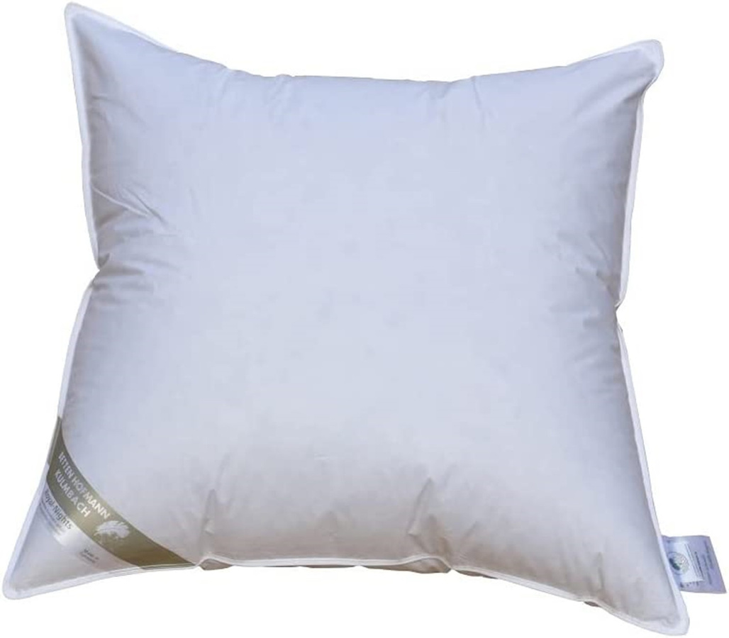 Betten Hofmann Kopfkissen FRANCE Federkissen mit 15% Daunen, Weiß, B/B: 65 x 65 cm - Bild 1