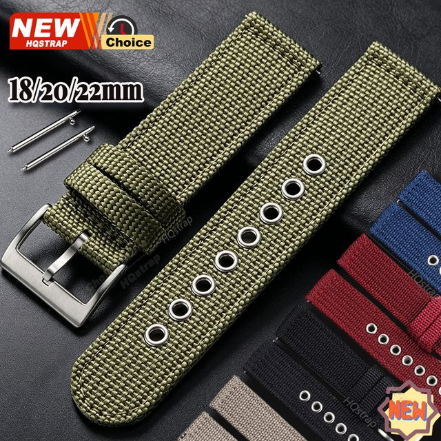 HQstrap Uhrenarmband Nylon, Schnellverschluss, Damen und Herren - Bild 1