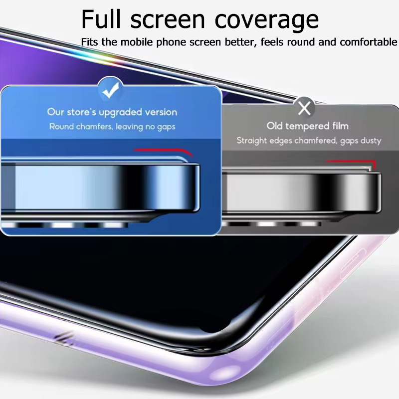Xiaomi HD Gehärtetes Glas Screen Protector in Schwarz für Redmi 15C 15 4G 5G Note 14 14C 14S Pro Plus 14R 13 13C 13R mit voller Abdeckung - Bild 5