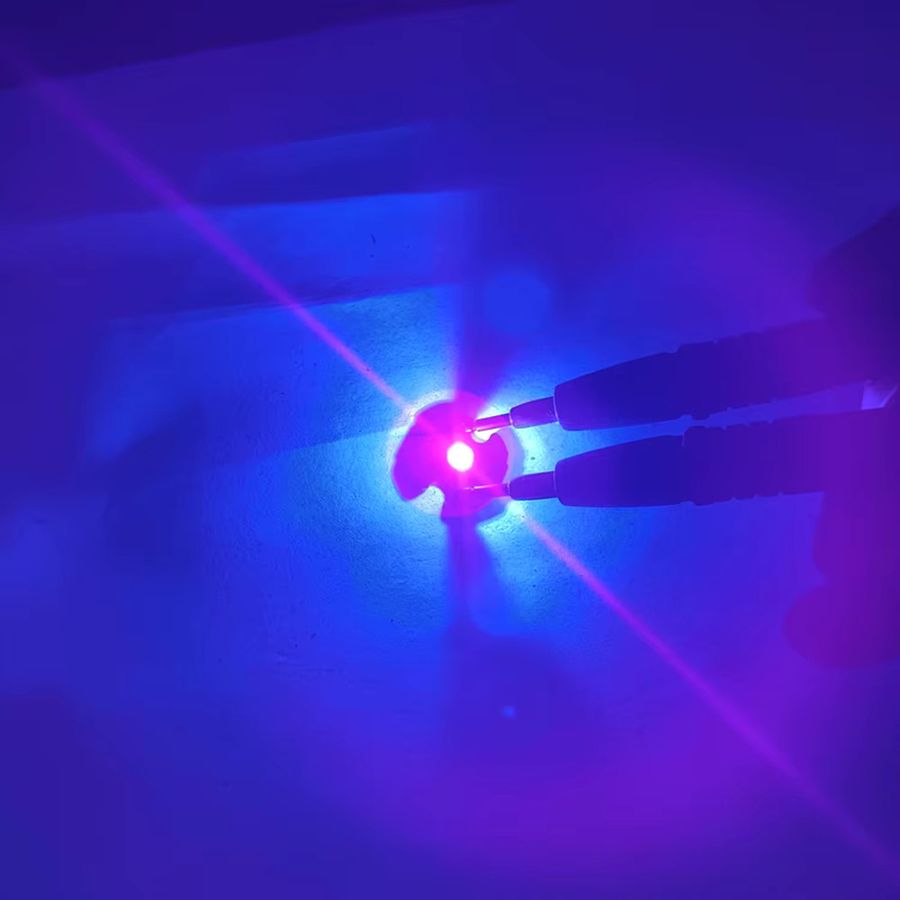 5 Stück TAKEY UVC LED 1W 3535 mit Aluminium-PCB für Schaltungen in verschiedenen Wellenlängenbereichen - Bild 2