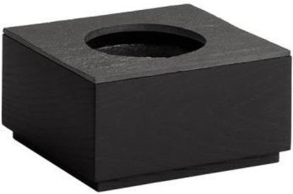 APS Kühlbox VALO GN 1/6 aus Eichenholz geölt in Schwarz, B/T/H: 16,2 x 17,6 x 9 cm - Bild 1