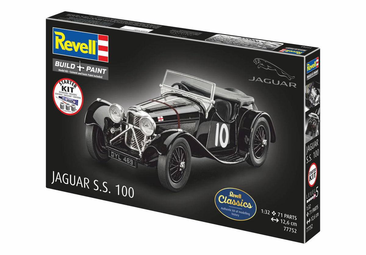 Revell Jaguar SS 100 Kit de démarrage, Fahrzeuge - Bild 3