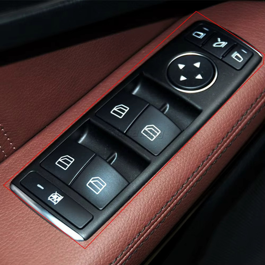 Malcayang Elektrischer Hauptfensterschalter für Mercedes Benz W204 W212 C207 A207 C E-Klasse X204 in Schwarz - Bild 2