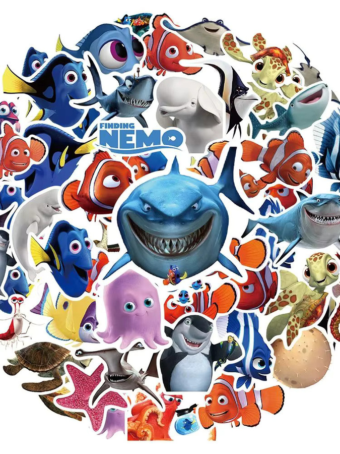 Disney Finding Nemo Aufkleber, Clownfisch, Nachfüllpack - Bild 5