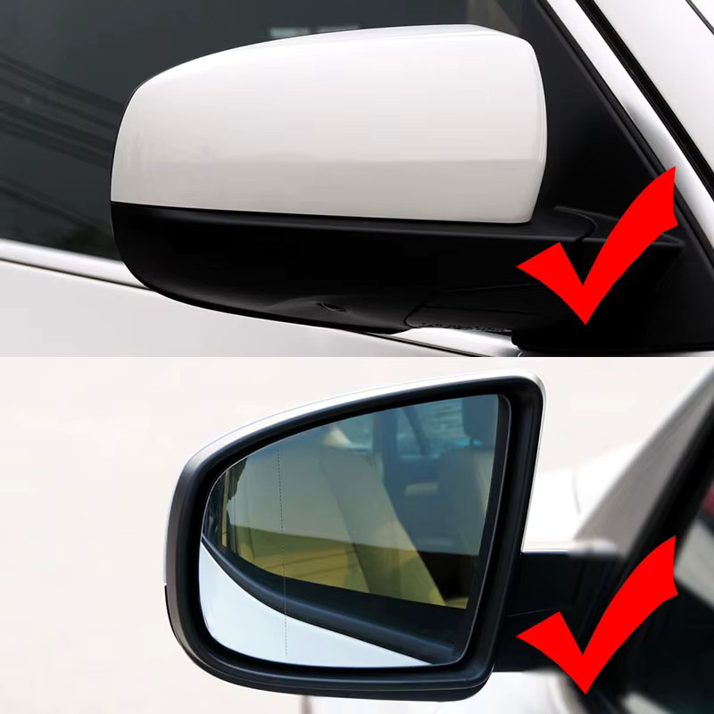 Beheizter Rückspiegel aus Glas für BMW X5 E70 und X6 E71 E72 von MAKIXISO in Transparent - Bild 2