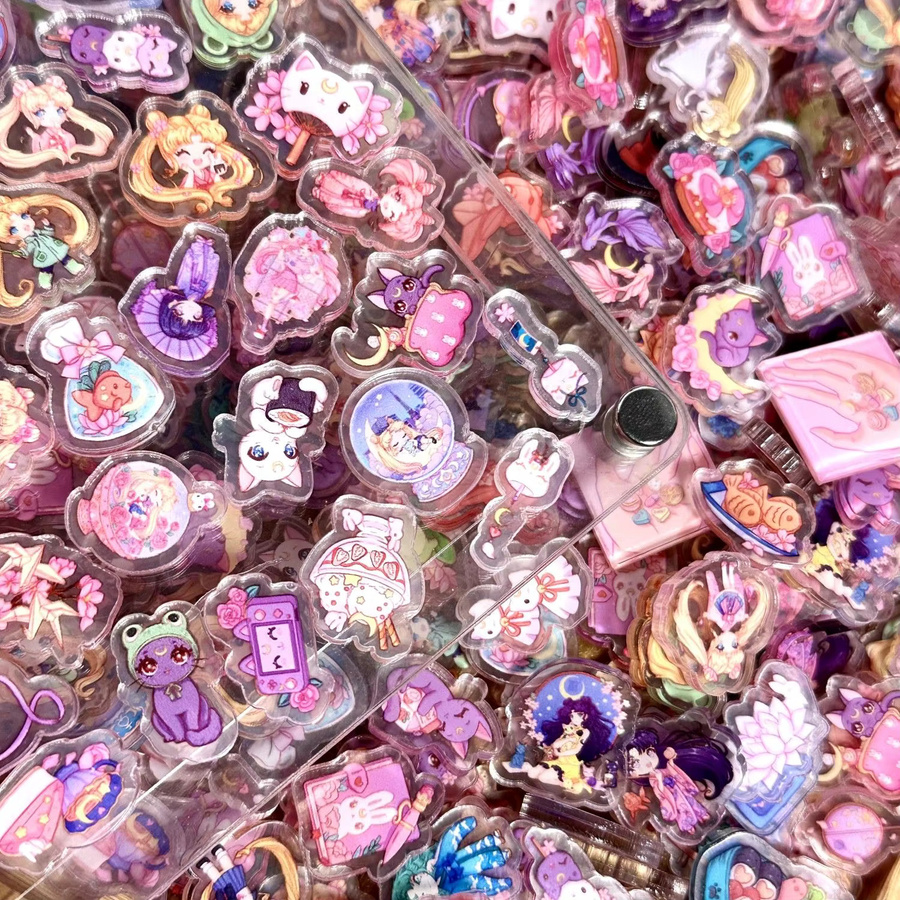 Bandai Sailor Moon Acrylplatten, 50/100 Stück, für DIY-Basteleien - Bild 4