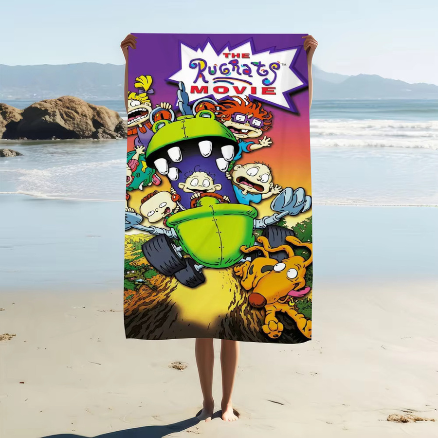 RUGRATS Cartoon Strandtuch schnelltrocknend und weich - Bild 2