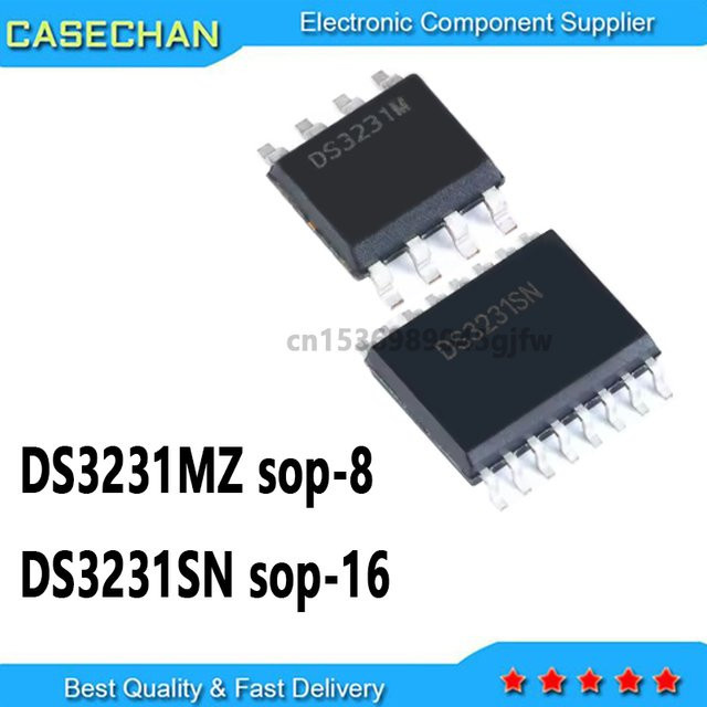 CASECHAN DS3231M DS3231MZ DS3231SN Echtzeituhren-Modul in Schwarz - Bild 1