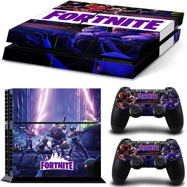 Discover Intime Fortnite Aktivitätskonsole Aufkleber für PlayStation 4 und Controller in Multicolor - Bild 1