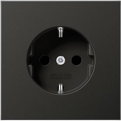 Jung Schuko Steckdose AL1520NAN in Schwarz - Bild 1
