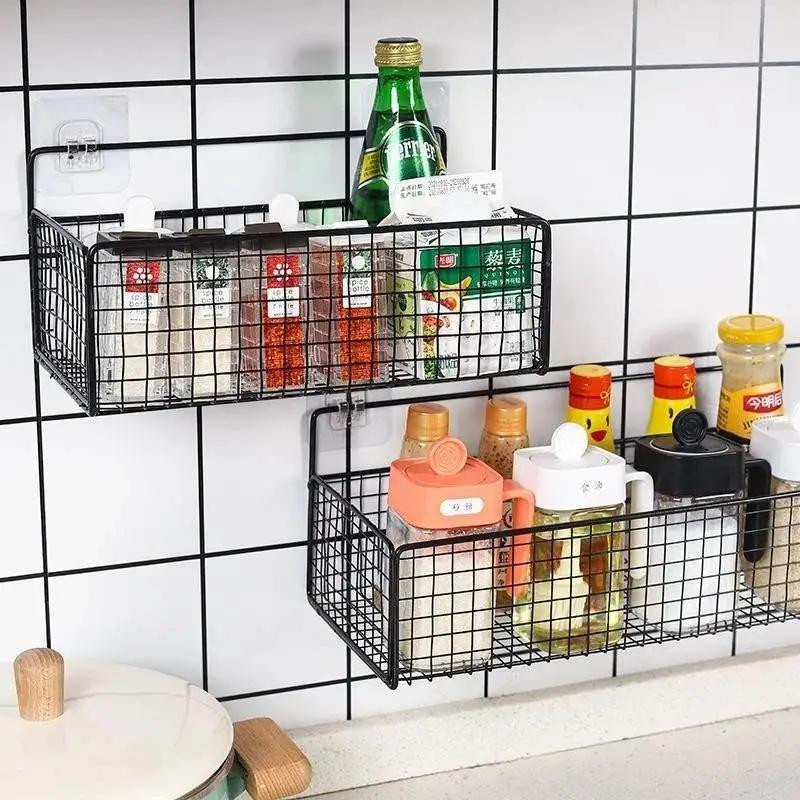 Lansoon Trade Wandmontiertes Regal aus Stahl in Schwarz für Badezimmer, Küche und Wohnzimmer - Bild 2
