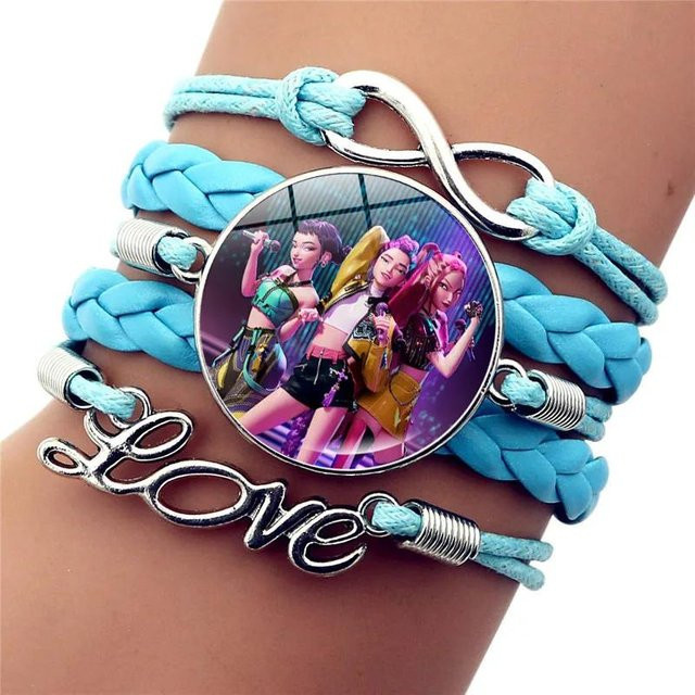 Geflochtenes Armband Leder, Bunt, Unisex - Bild 1