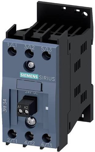 Siemens Halbleiterschütz 3RF3405-1BB24 mit 2 Schließern in Grau - Bild 1