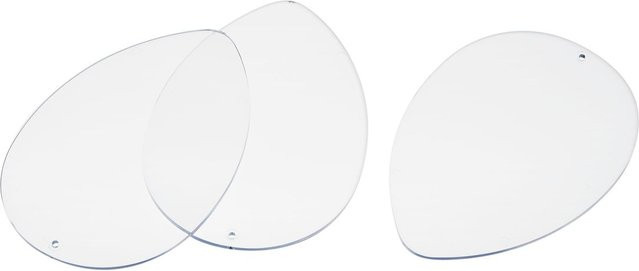 VBS Acryl-Trenn- und Malscheibe Ei, transparent, Durchmesser: 12 cm, 3 Stück - Bild 1