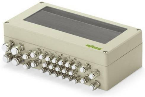 WAGO SPS-Systemgehäuse 850-825 aus Aluminium in Grau, Breite: 16,0 cm, Tiefe: 10,0 cm, Höhe: 16,0 cm - Bild 1