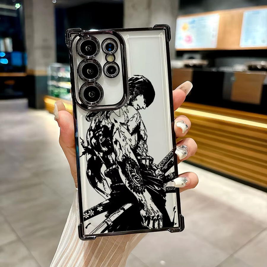 One Piece Abenteuer König Luffy Handyhülle für Samsung Galaxy S26 Ultra S25 S24 S23 S21 S20 FE und S25 Plus Cover - Bild 2