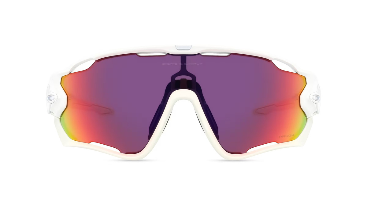 Oakley OO9290 JAWBREAKER Sonnenbrille, Vollrand, Oval, Kunststoff, Weiß - Bild 1