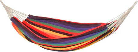 Outsunny Hängematte in Mehrfarbig Bunt mit Liegefläche Breite: 150 cm, Länge: 200 cm - Bild 1