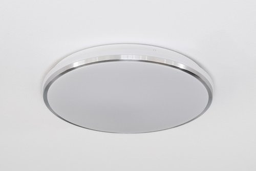 MegaLight Deckenleuchte SHINING FRAME ALU LED 18W in Weiss mit Fernbedienung - Bild 1