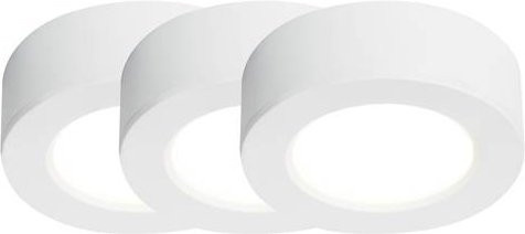 Nordlux Kitchenio 3-Kit LED Deckenaufbauleuchte Weiß für Küchenmöbel