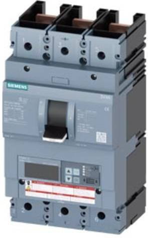 Siemens 3VA6440-8KL31-0AA0 Leistungsschalter in Grau mit einem Einstellbereich von 160 - 400A und einer maximalen Schaltspannung von 600 V/AC - Bild 1