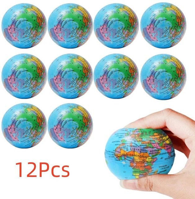 BC Pet Supplies Erde Schwammball Spielzeug, 9/12 Stück Set - Bild 1