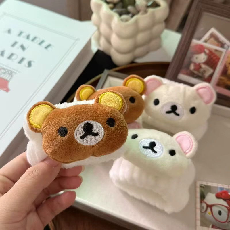 LINE FRIENDS Braunbär-Armband, Haargummi, Gesichtswasserfest - Bild 3