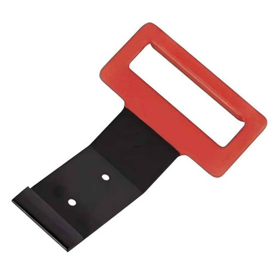 VIBRATITE Kfz-Abzieher für Fenster und Zierleisten aus Stahl in Rot-Schwarz, B/T/H: 19,0 x 13,5 x 3,0 cm - Bild 1