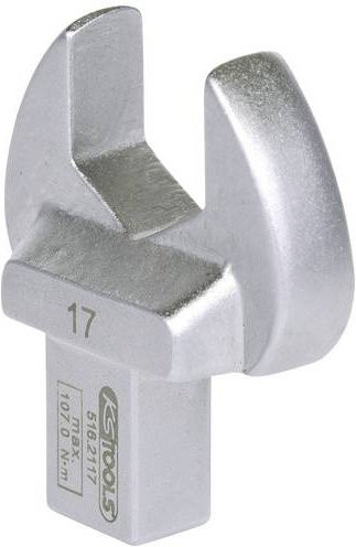 KS Tools Einsteckmaulschlüssel 17 mm, Silber - Bild 1