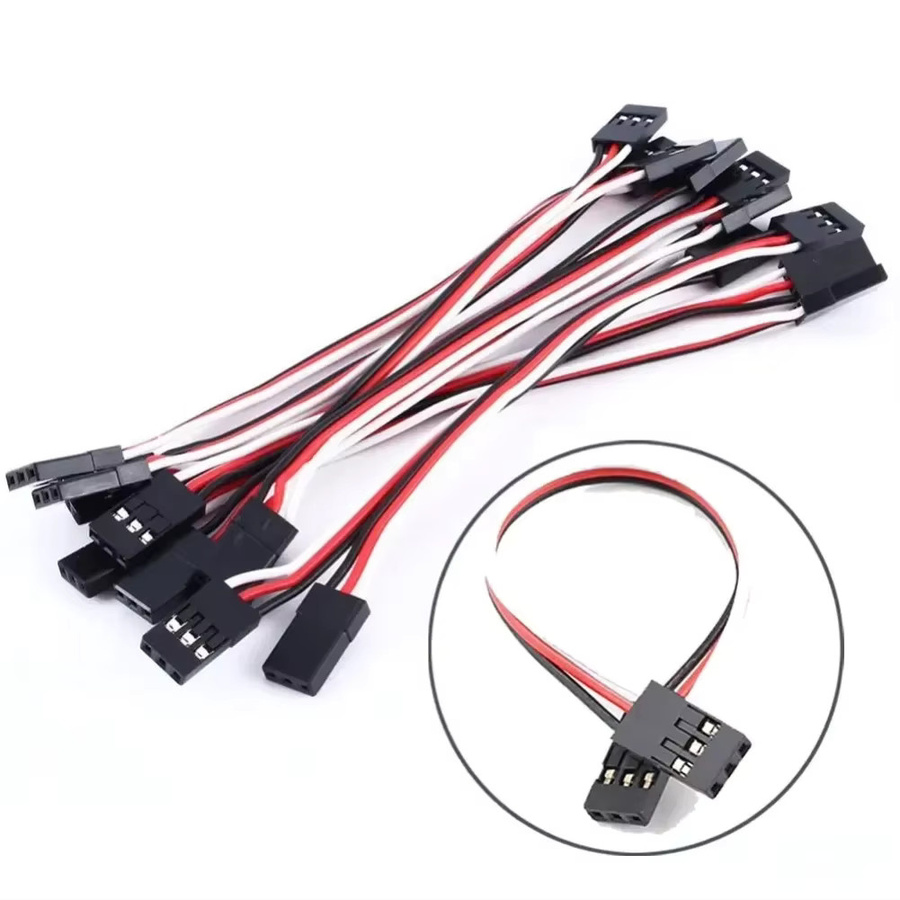 stemedu Servo Verlängerung Kabel, JR Stecker, 10 cm, 3 Pin, Zubehör - Bild 3