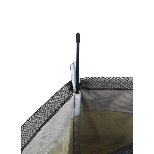 Wenko Wäschesammler Corno in Taupe/Beige, B/T/H: 18,5 x 40 x 60 cm - Bild 3