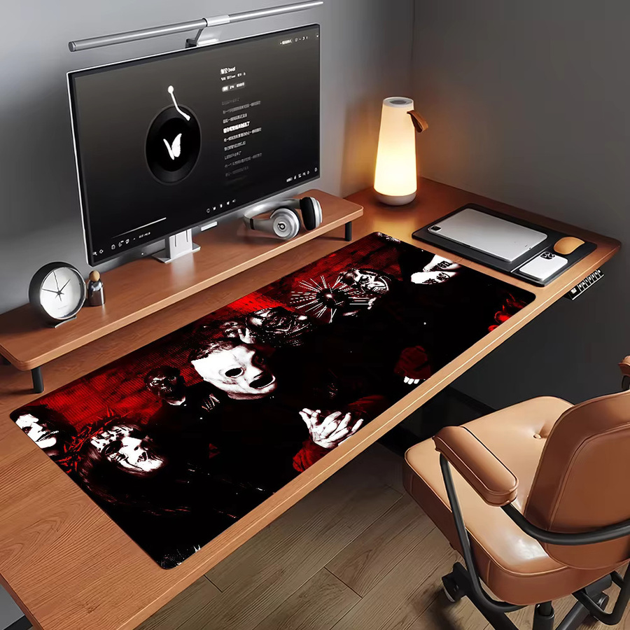 Slipknot Es Band Mauspad rutschfeste Schreibtischunterlage in Multicolour für Gamer und Büro - Bild 5