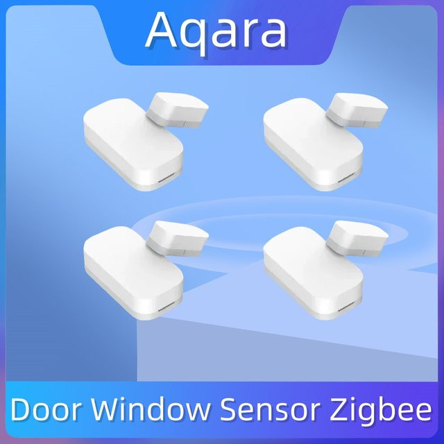 Aqara Smart Tür und Fenster Sensor mit Zigbee Drahtloser Verbindung in Weiß, kompatibel mit Mi Home App und Xiaomi Smart Home - Bild 1