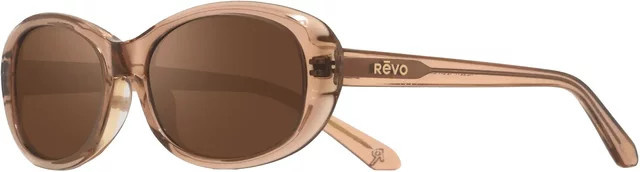 Revo Emma Sonnenbrille, Damen, oval, Vollrand, Acetat, braun - Bild 1