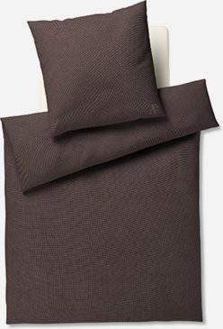 Bettwäsche JOOP! SOFT aus Baumwolle in Mocca, Flanell, einfarbig und atmungsaktiv - Bild 1
