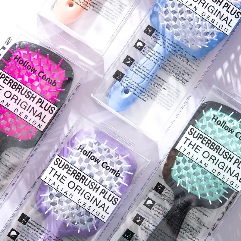 Luftkissen Kamm, Haarbürste für Trocken- und Nassanwendung, Unisex - Bild 2