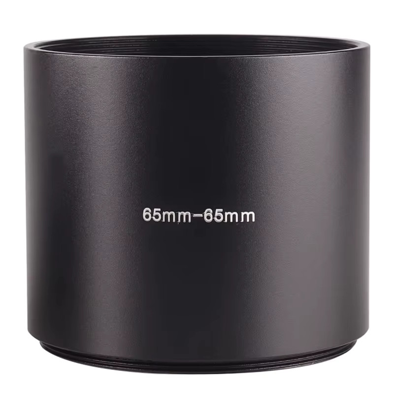 Imsky M65 M65X1mm Fokussierzylinder-Adapterring Verlängerungszylinder-Abstandshalter in Schwarz - Bild 3