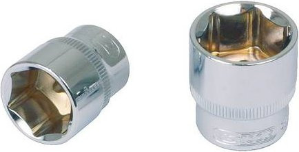 KS Tools CHROMEplus 6kant-Stecknuss 1/2 Zoll in Silber - Bild 1