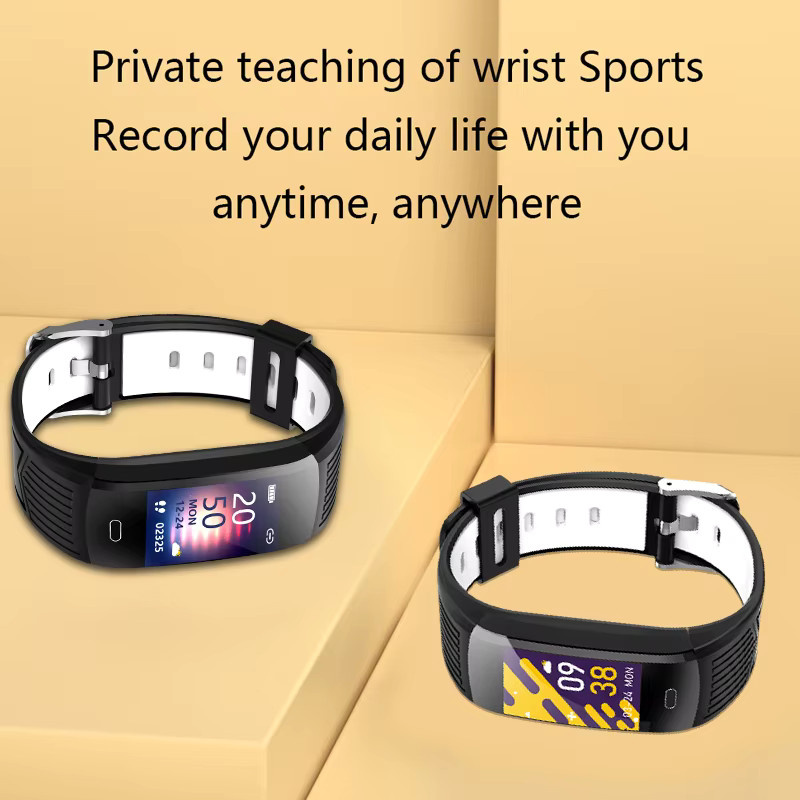 LIGE Smartwatch, Schwarz, Silikon, Unisex, wasserdicht - Bild 5